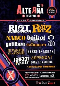 El Alterna Festival incorpora en su cartel a Berri Txarrak, Zoo y Green Valley