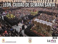 La Semana Santa de León se promocionará en las principales estaciones de Metro de Madrid y Bilbao