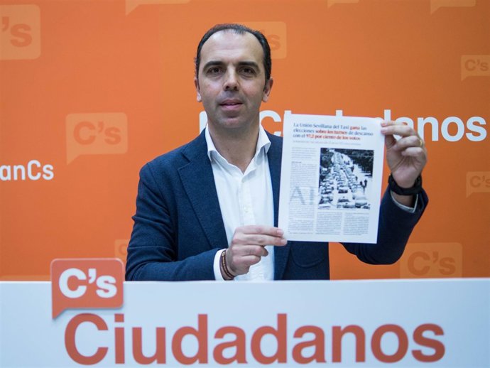 El protavoz de Cs en Sevilla, Javier Millán