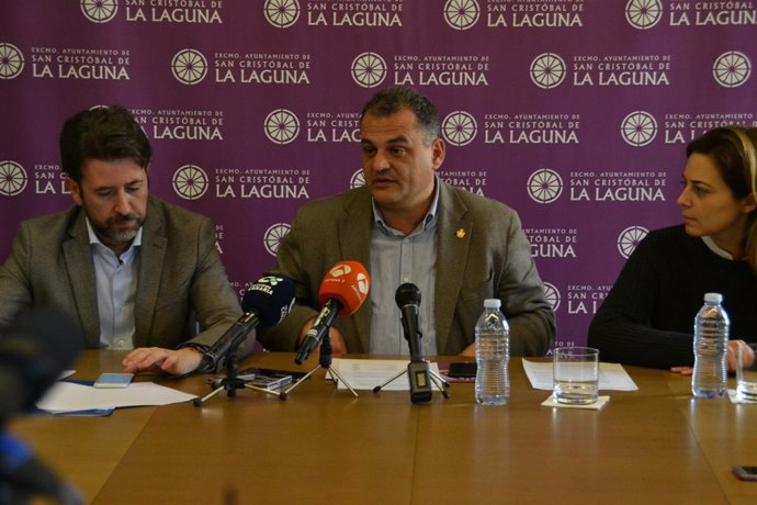 Carlos Alonso, José Alberto Díaz y Mónica Martín