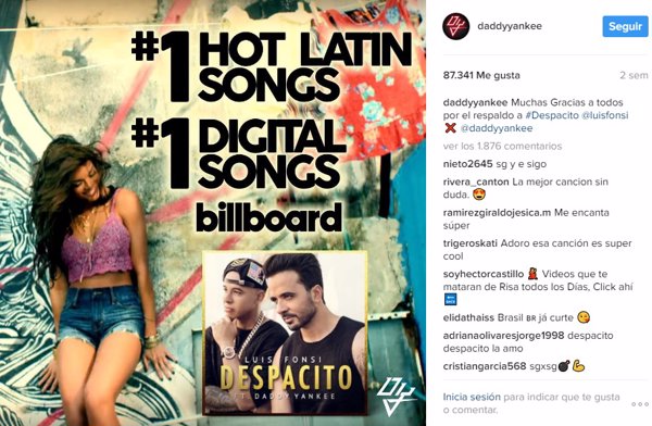 Daddy Yankee, el único latino con tres canciones con reproducciones récord  en Spotify - La Prensa