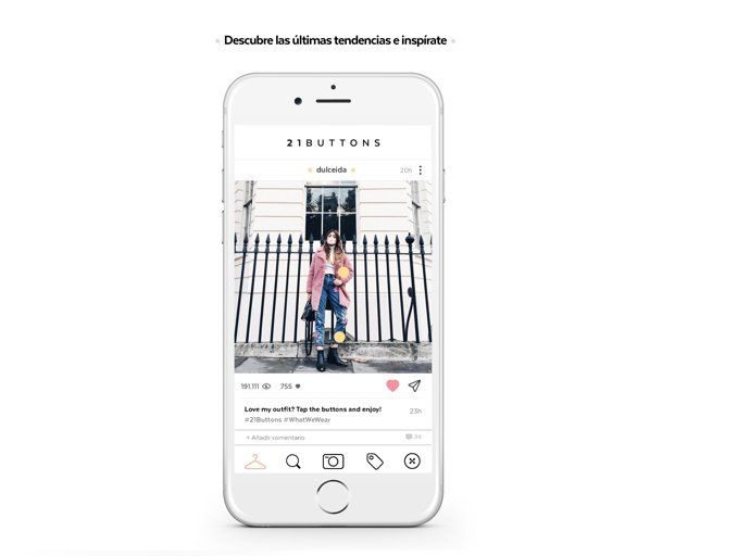 21 Buttons, Foto De l'App