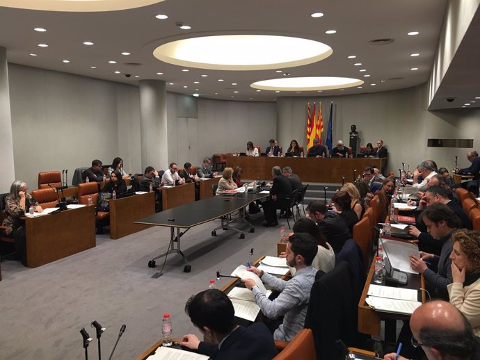 Pleno de la Diputación de Barcelona