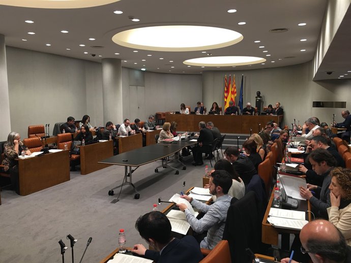 Ple de la Diputació de Barcelona