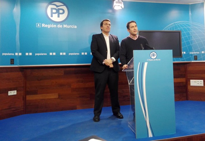 Teodoro García en sede del PP