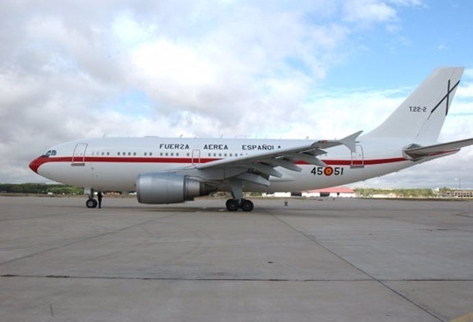                    Airbus Del Ejército Del Aire Español Perteneciente Al 45 G   