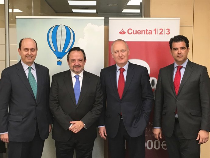 Josep Lores, Josep Ramon Sanromà, Luís Herrero Borque i Xavier Cañadó