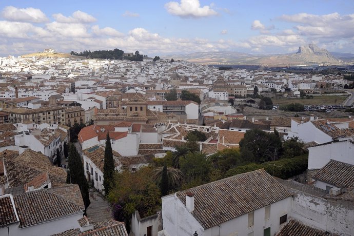 Antequera turismo vista fotografía colegiata            