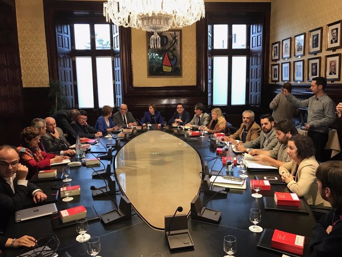 Mesa de portavoces del Parlament