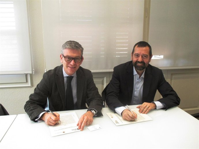 Carlos Pérez del Valle (UAO CEU) i Pep Garcia (CMB)