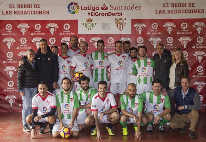 El derbi de las redacciones mide a periodistas de Sevilla y Betis