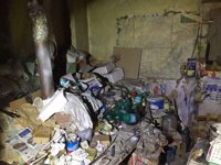 Trasladan al hospital a un hombre con síndrome de Diógenes en Infantes