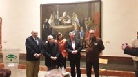 Rosa Aguilar presenta en Córdoba el 'Diálogo en torno a Antonio del Castillo' de García Baena y Garrido Moraga
