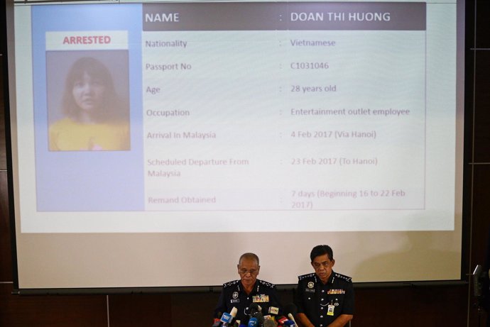Policía de Malasia ofrece rueda de prensa sobre asesinato de hermanastro de Kim