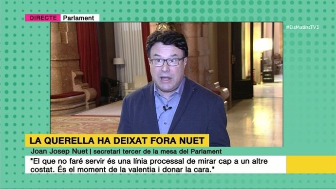 Joan Josep Nuet en TV3