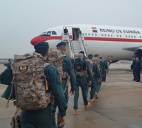 Zoido despide a los 25 guardias civiles que parten hacia Irak para "hacer frente a un enemigo feroz y despiadado"