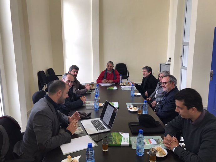 Reunión de personal técnico de Diputación en Marruecos