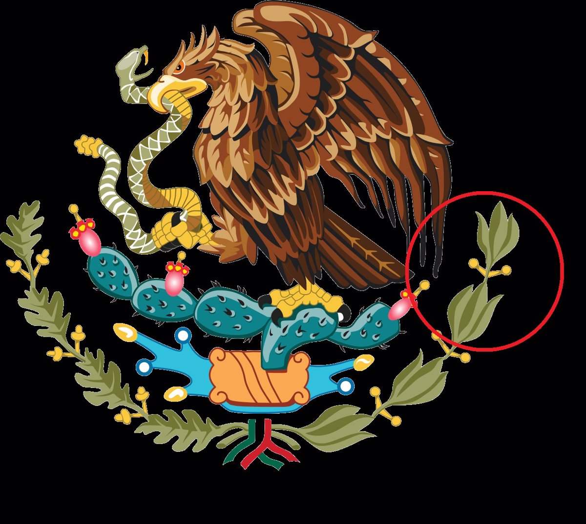 México, dos siglos con un error en su bandera