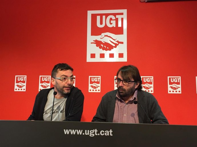 David Papiol i Camil Ros (UGT)