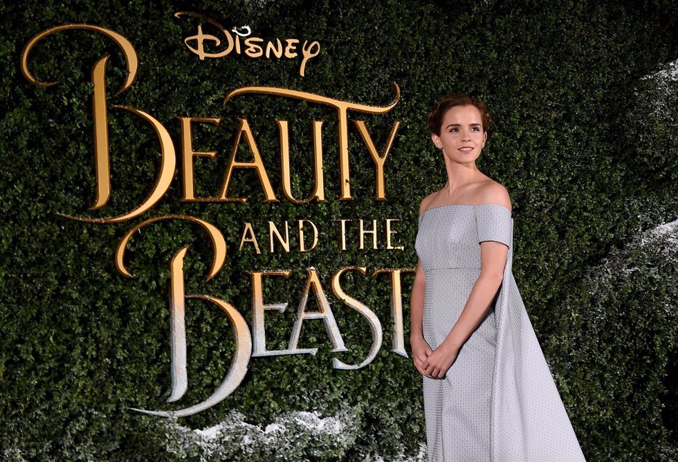 El increíble vestido de cuento de Emma Watson./ Getty Images