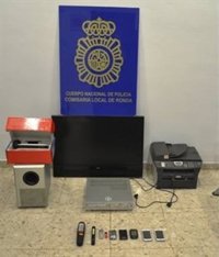 Detienen a tres personas como posibles responsables de diez robos en garajes de Ronda