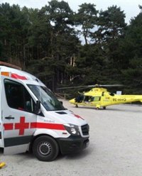 Muere un ciclista al caerse por una pista cerca de Cercedilla