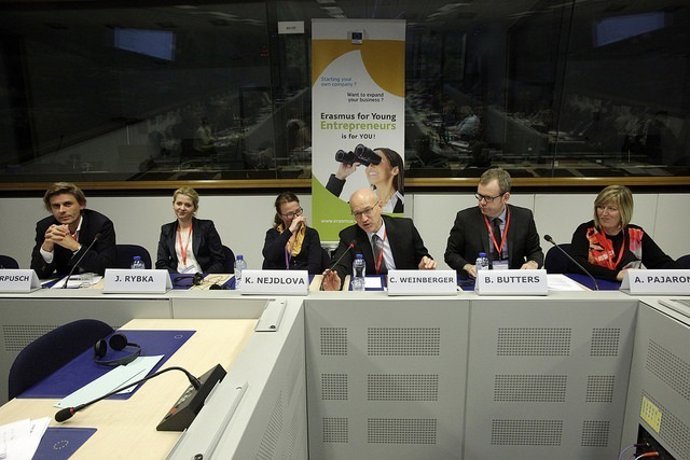 Un encuentro dentro del programa Erasmus for young entrepreneurs