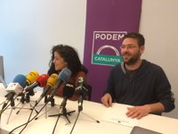 Podem pide construir "colectivamente" el partido de los 'comuns' y niega querer controlarlo