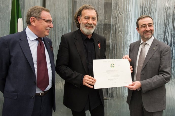 El president de Live Nation, Pino Sagliocco, rep el títol de 'Cavaliere'