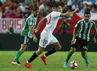 El Sevilla busca redondear la semana en el derbi