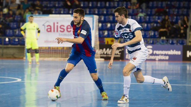 El FC Barcelona empata con Ríos Renovables Zaragoza