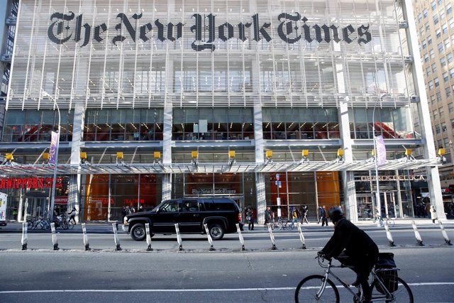 Sede del diario 'The New York Times' 
