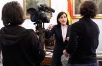 La televisión pública francesa graba un reportaje sobre Santander smart city