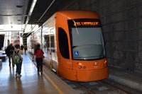 Más de 76.00 viajeros cogieron el TRAM hasta Benidorm después de llegar en el AVE Madrid-Alicante