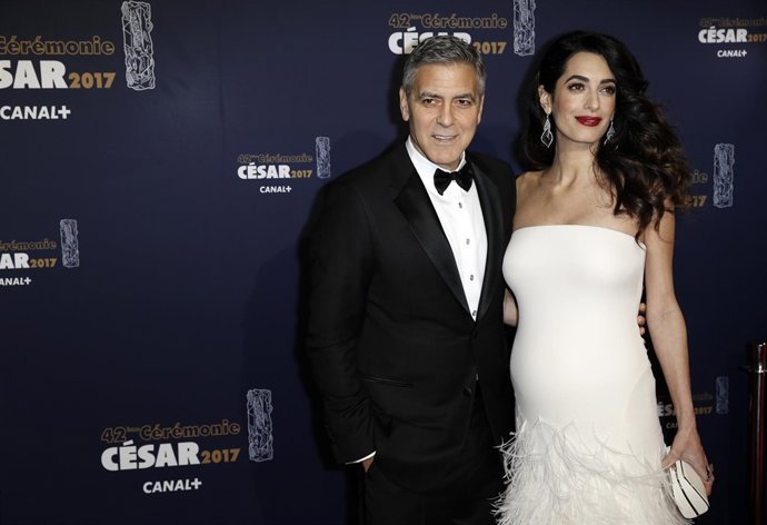 GEORGE CLOONEY Y AMAL CLOONEY