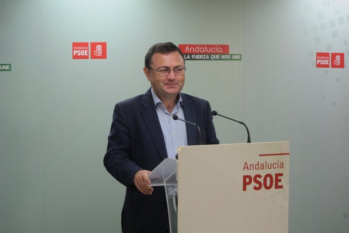 Heredia rueda de prensa sede PSOE Málaga