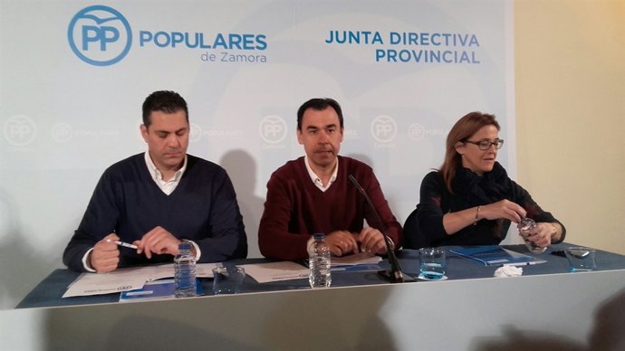 Zamora.- Martínez Maíllo intervé en la Junta Directiva del PP de Zamora