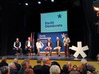 El PDeCAT se reivindica en Barcelona frente al "dogma y sectarismo" de Colau