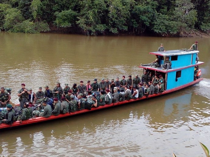 Traslado de las FARC a las zonas veredales
