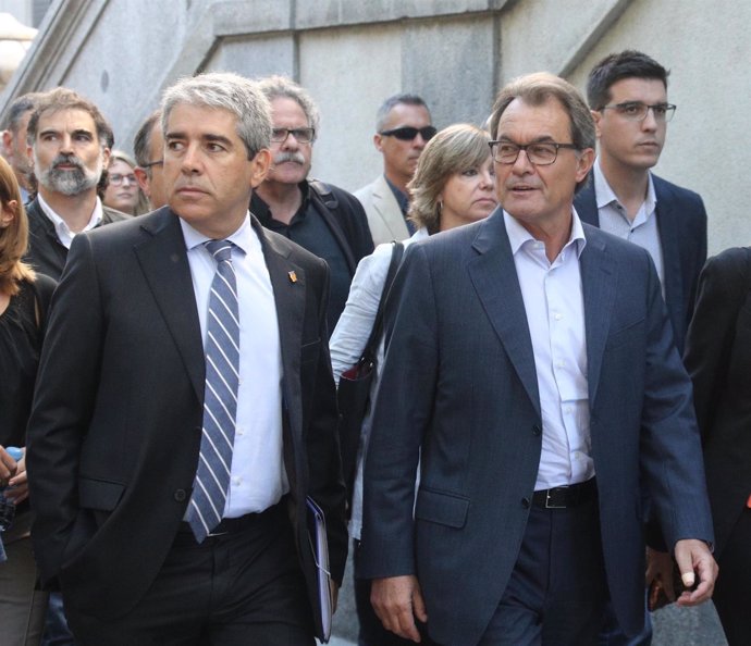 Francesc Homs y Artur Mas