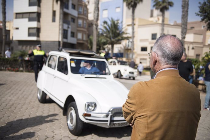 Vehículos clásicos de Citroën se congregan en el destino Costa Almería'