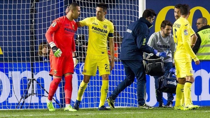 Sergio Asenjo se rompe el ligamento cruzado anterior de su rodilla izquierda