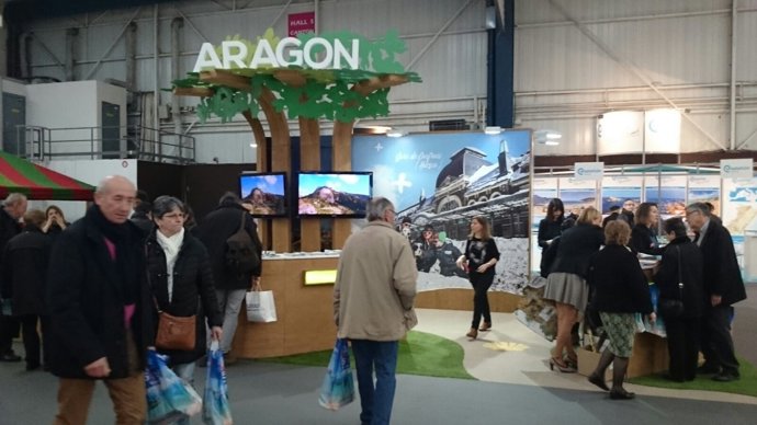 Stand de Aragón en Toulouse.