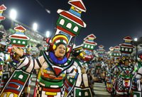 FOTOS/ Así se vive el Carnaval en Brasil