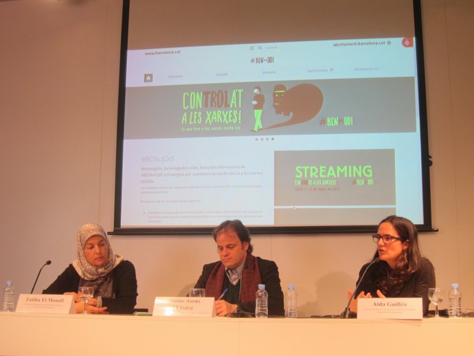 Aida Guillén, Jaume Asens i Fatiha El Mouali