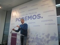Urralburu (Podemos): "Hacer oposición es limpiar la corrupción del PP"