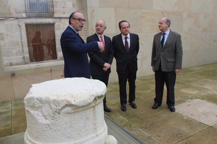 Zamora: Amilivia con el presidente del Consultivo de Galicia y Ramos y Sobrini