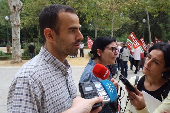 Miguel Ángel Bustamante, hoy ante los medios