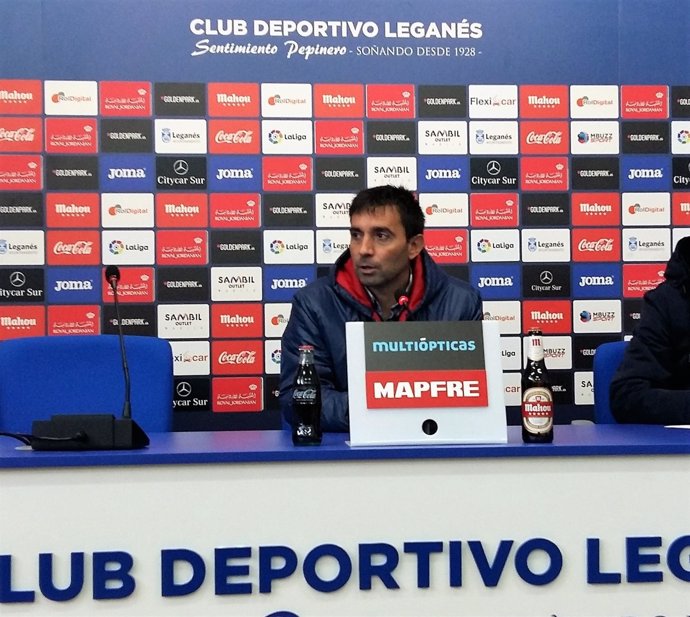 Asier Garitano, entrenador del C.D. Leganés