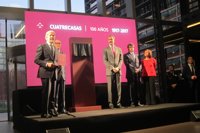 Felipe VI conmemora el centenario del bufete Cuatrecasas en su nueva sede